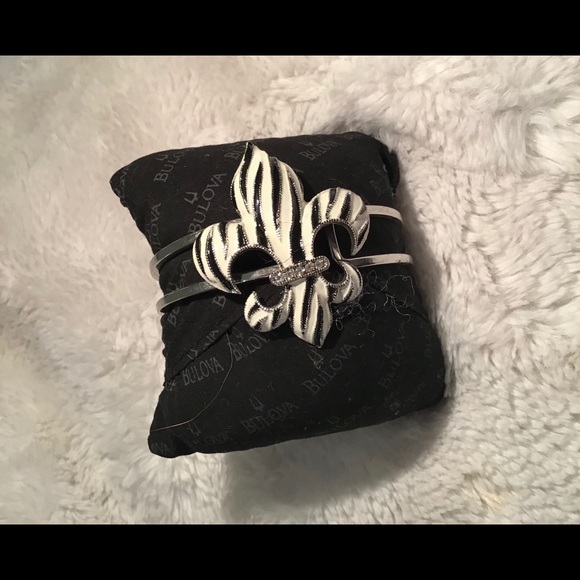 🏙New Orleans Fleur De Lis Silver Bracelet🌃 - Picture 1 of 8